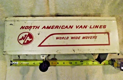 Semirremolque Structo North American Van Lines de colección piezas restaurar Strai personalizado Foto 1 de 4