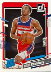 2023 Donruss Rated Rookies #225 Bilal Coulibaly Washington Wizards - Bild 1 von 2