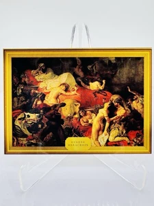 2023 THE BAR PIECES OF THE PAST EUGENE DELACROIX THE DEATH OF SARDANAPALUS #85 - Picture 1 of 3