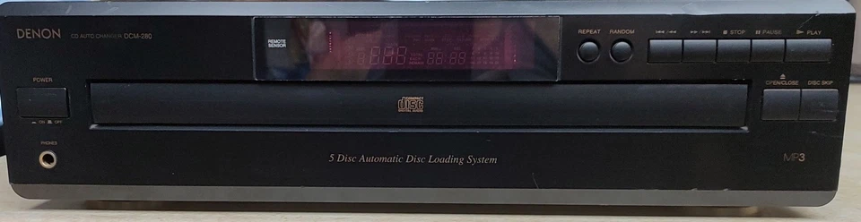 Denon DCM-280 Automatic 5CD Changer MP3 - Image 1 of 4