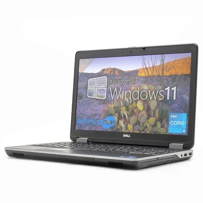 DELL E6540 15,6" WINDOWS 11 8GB 240GB FHD i5 NOTEBOOK GPU AMD 2GB PC EDITING - Immagine 1 di 4