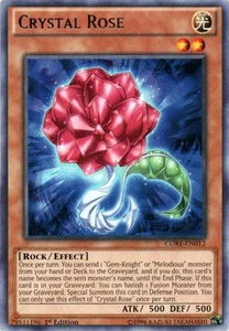 Crystal Rose Rare Clash of Rebellions YuGiOh Card - Picture 1 of 1