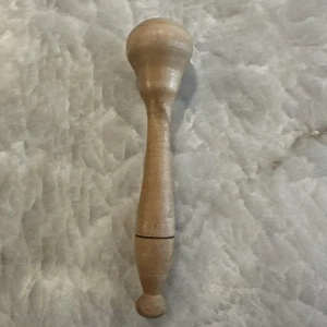 Vintage Wood Sock Darner Egg Tool 6” - Picture 1 of 2