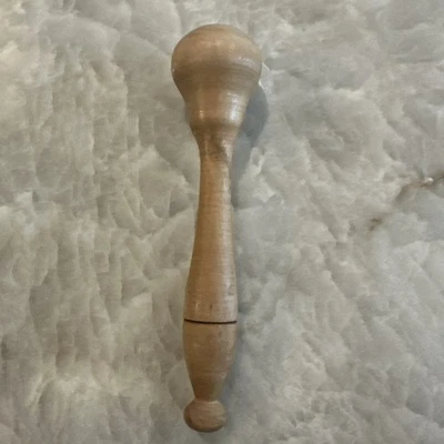 Vintage Wood Sock Darner Egg Tool 6” - Image 1 of 2