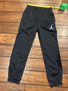 Air Jordan Youth Medium Black Sweatpants - Picture 1 of 7