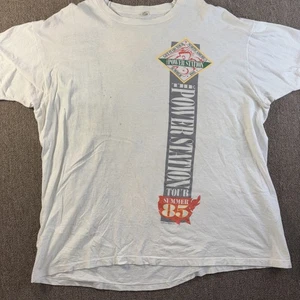 Power Station 1985 Concert T-shirt Duran Duran 2XL Single Stitch Screen Stars - Picture 1 of 9