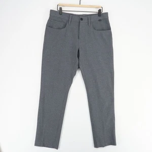 Pantalones Travis Mathew Para Hombre 32 Gris Rendimiento Elastizados Golf Abiertos Para Cerrar 5 Bolsillos - Imagen 1 de 7