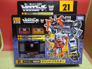 Transformers The Headmasters TF Encore 21 Sound Blaster Figure Toy Takara Tomy - Picture 1 of 20