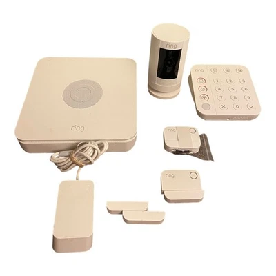 Ring Wireless Security System 2nd Gen Base Keypad Sensors Doorbell Chime Camera - Image 1 of 4