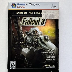 Fallout 3 Game Of The Year Edition - US DVD Sleeved Box Edition PC - Picture 1 of 6