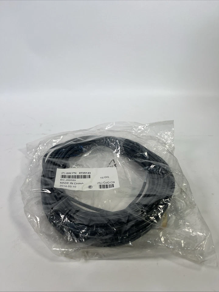 Genuine NEW IBM RJ45 HMC to SU Ethernet Network Cable 41V0143 15M / 49.2 FT  - Image 1 of 1