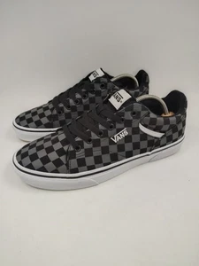 Vans Seldan Checkerboard Schwarz/Grau Skateschuhe Herren 9,5 Top Zustand! - Bild 1 von 10