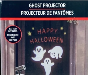 Halloween Geist Projektor Licht Außen Innen Batteriebetrieben Hof Deko NEU - Bild 1 von 9