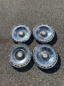 Genuine 1980 to 1985 Chevy Caprice 15 inch hubcaps wheel covers - Picture 1 of 24