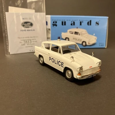 Vanguards VA00120 Ford Anglia, Liverpool & Bootle Police in 1:43 scale - Image 1 of 4