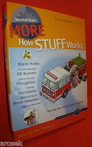 Marshall Brain's MORE How STUFF Works by Marshall Brain (2002 Hardcover) Science - Picture 1 of 7