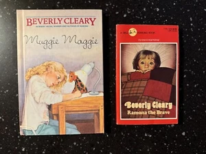 LOT OF TWO BEVERLY CLEARY BOOKS - MUGGIE MAGGIE - HC & RAMONA THE BRAVE - PB - Picture 1 of 1