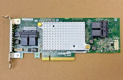 Adaptec ASR-81605ZQ 12G SAS 16-Port 1GB Cache PCIe x8 RAID Controller No Battery - Image 1 of 2