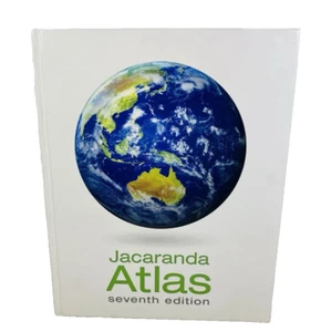 Jacaranda Atlas Seventh edition (hardcover) FREE POSTAGE - Picture 1 of 2