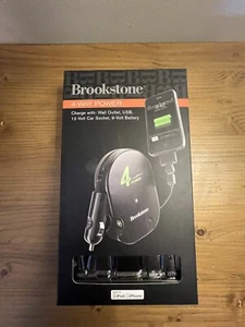NEW BROOKSTONE 4-WAY POWER WALL OUTLET USB 9 & 12 VOLT IPHONE IPOD - Picture 1 of 4