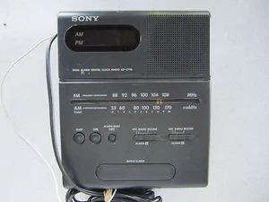 Vintage Sony Alarm Clock Radio ICF-C770 – Tilting Display - Picture 1 of 3