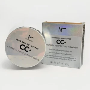 it Cosmetics YOUR SKIN BUT BETTER CC+ Airbrush Perfecting Powder TAN 0.33oz - Picture 1 of 5