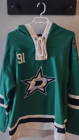 Dallas Stars NHL Hoodie Tyler Seguin USED Medium Cover