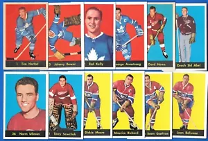 1960-61 PARKHURST 60-61 PARKIES NHL HOCKEY CARD 1-61 SEE LIST - Bild 1 von 223