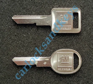 Buick Cadillac Chevy Oldsmobile Pontiac B46 B47 OEM Key Blanks Blank J/K Keys - Foto 1 di 1
