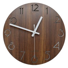 Wooden Country Round Kitchen Clocks For Sale Ebay