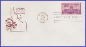 USA4 # 896 U/A HOUSE OF FARNAM FDC   Idaho Statehood - Picture 1 of 1