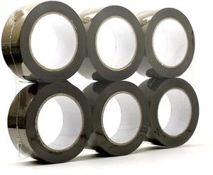 36 Rolls Premium Brown Carton Box Sealing Packing Tape 2 Mil Thick 2"x110 yard - Picture 1 of 5