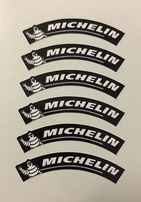 1:10 Reifenbeschriftung Markierung MICHELIN BLACK Aufkleber Tamiya   - Bild 1 von 4