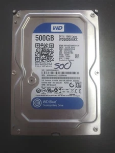 Western Digital 500GB 3.5" HDD SATA WD5000AAKX-22ERMA0 S/N: WCC2EXV08076 - Picture 1 of 2