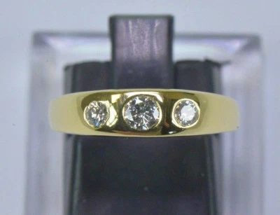 Wempe - Brillantring 18 Kt. Gold Diamanten Brillanten RingNr.1600♦️♦️ - Bild 1 von 4