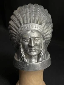 GUY MOTORS INDIAN VINTAGE RADIATOR MASCOT HOOD ORNAMENT BADGE EMBLEM INSIGNIA - Foto 1 di 10