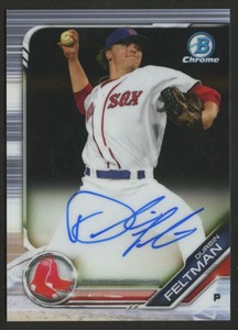 2019 BOWMAN CHROME PROSPECTS AUTOGRAPHS DURBIN FELTMAN AUTO RC #CPA-DF