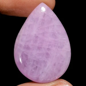 Natural Pear Pink Kunzite Gemstone 53.00 Cts Handmade Cabochon 33X24X7 mm - Picture 1 of 5