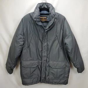 Vintage Gamehide Mens Hunting Coat Jacket Size Large Gray Zip Up Insulated - Picture 1 of 12