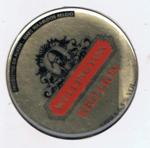ADESIVO GOMMATO BIRRA WELLINGTON RED LION x spillatore - tondo diam: 8 cm - Picture 1 of 1