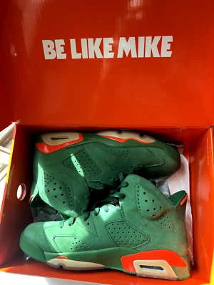 Talla 10.5 - Air Jordan 6 Retro NRG Gamuza Verde Gatorade AJ5986-335 Foto 1 de 4