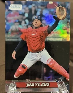 2024 Topps Stadium Club - Bo Naylor Rainbow Foil #38 /25 Cleveland Guardians - Picture 1 of 3