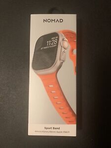 Nomad Apple Watch Sport Band Ultra Orange FKM Strap 44/45/49mm M/L Sold Out