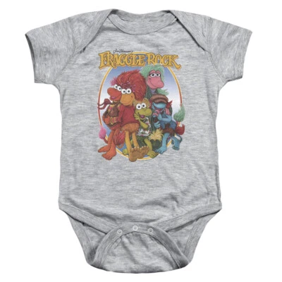 Fraggle Rock "Group Hug" T 恤 - Infant One Piece — 第 1/3 张图片