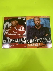 Chappelle's Show Uncensored Season 1 + 2 DVD Set Dave Chappelle Lot - Picture 1 of 4