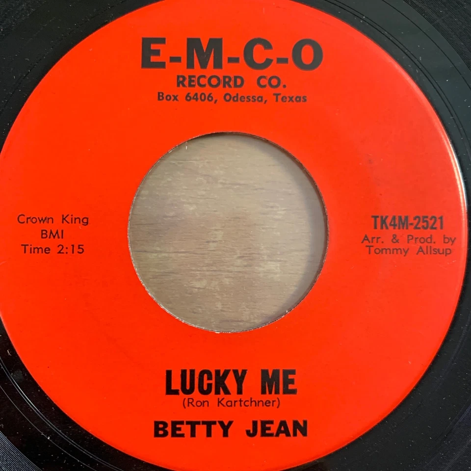 Betty Jean - Lucky Me // 7" - 1. US-Pressing 1966 - RAR - Bild 1 von 1