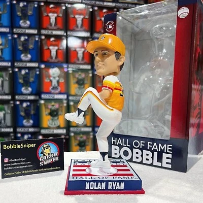 NOLAN RYAN Houston Astros Cooperstown Hall of Fame Class of 1999 MLB Bobblehead - Image 1 of 4