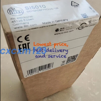 1PCS NEW 1PC IFM SI5010 FLOW SENSOR One year warranty Fast delivery - Image 1 of 4