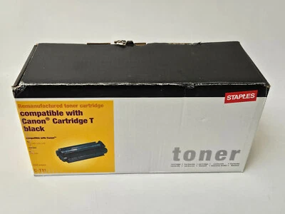 Canon Cartridge T Non OEM Black toner L380 L390 L400 3500 pages 7833A002(AA) - Image 1 of 3