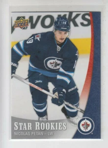 15/16 UD NHL Star Rookies Winnipeg Jets Nicolas Petan Rookie RC card #13 - Picture 1 of 2